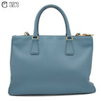 PRADA Blue Galleria Large Handbag
