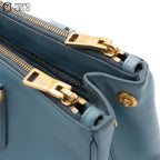 PRADA Blue Galleria Large Handbag