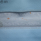 PRADA Blue Galleria Large Handbag