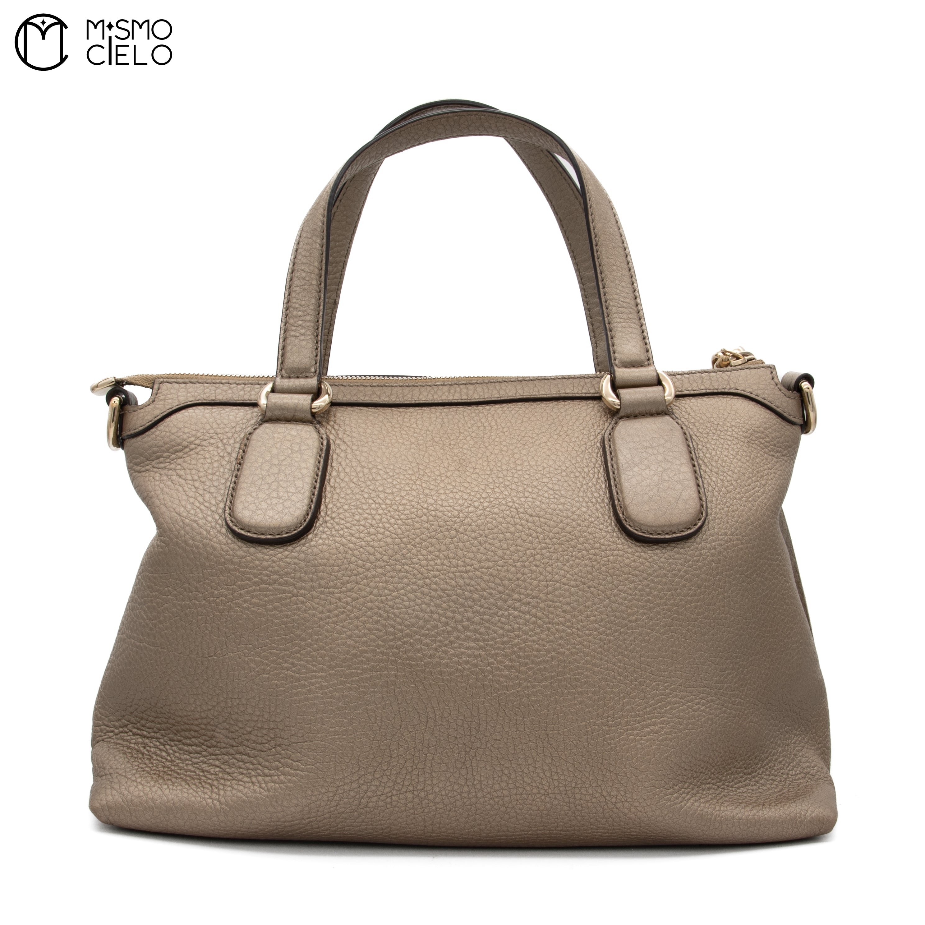 GUCCI Soho 2WAY Bronze Handbag ^