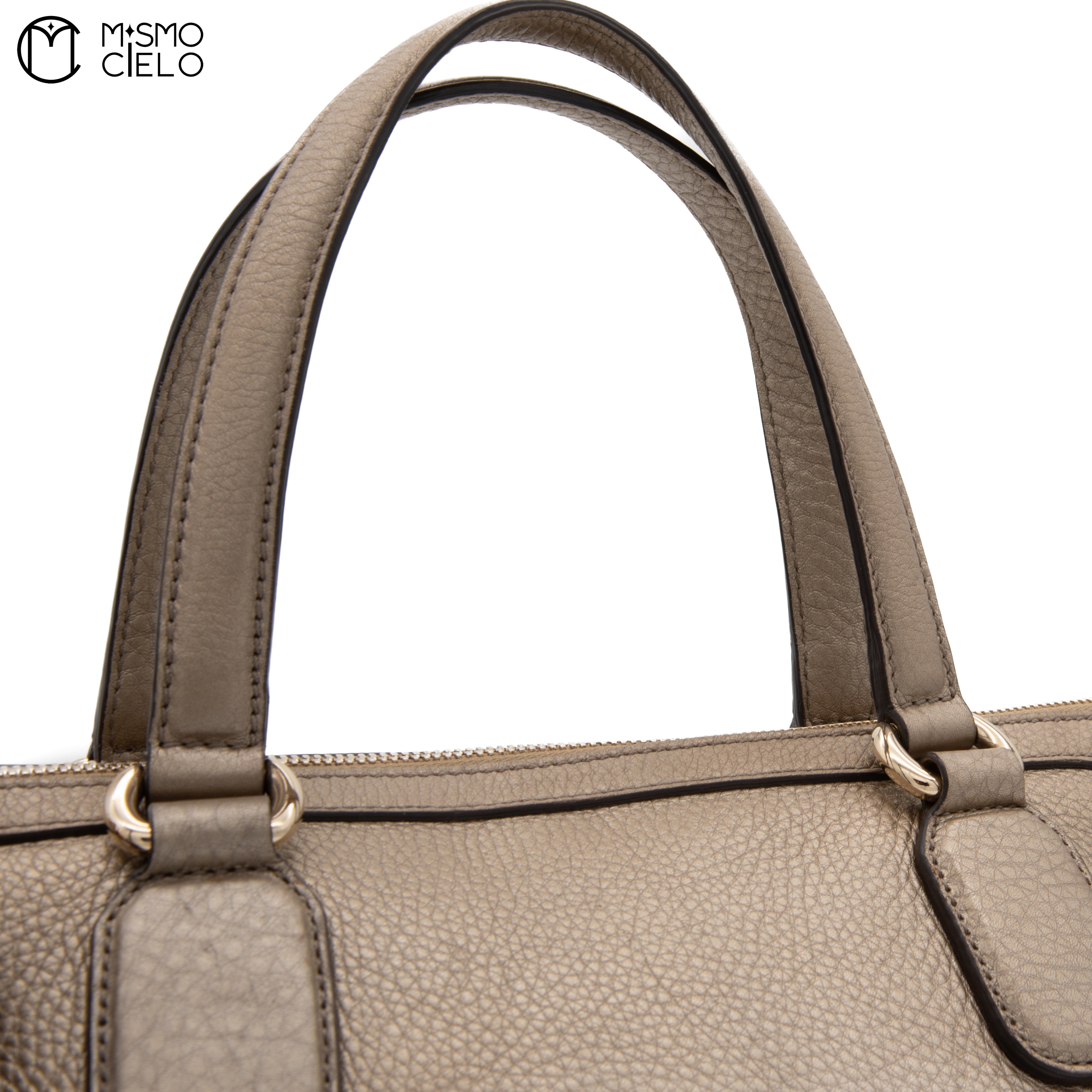 GUCCI Soho 2WAY Bronze Handbag ^
