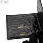 VALENTINO Garavani Crocodile Embossed Wallet