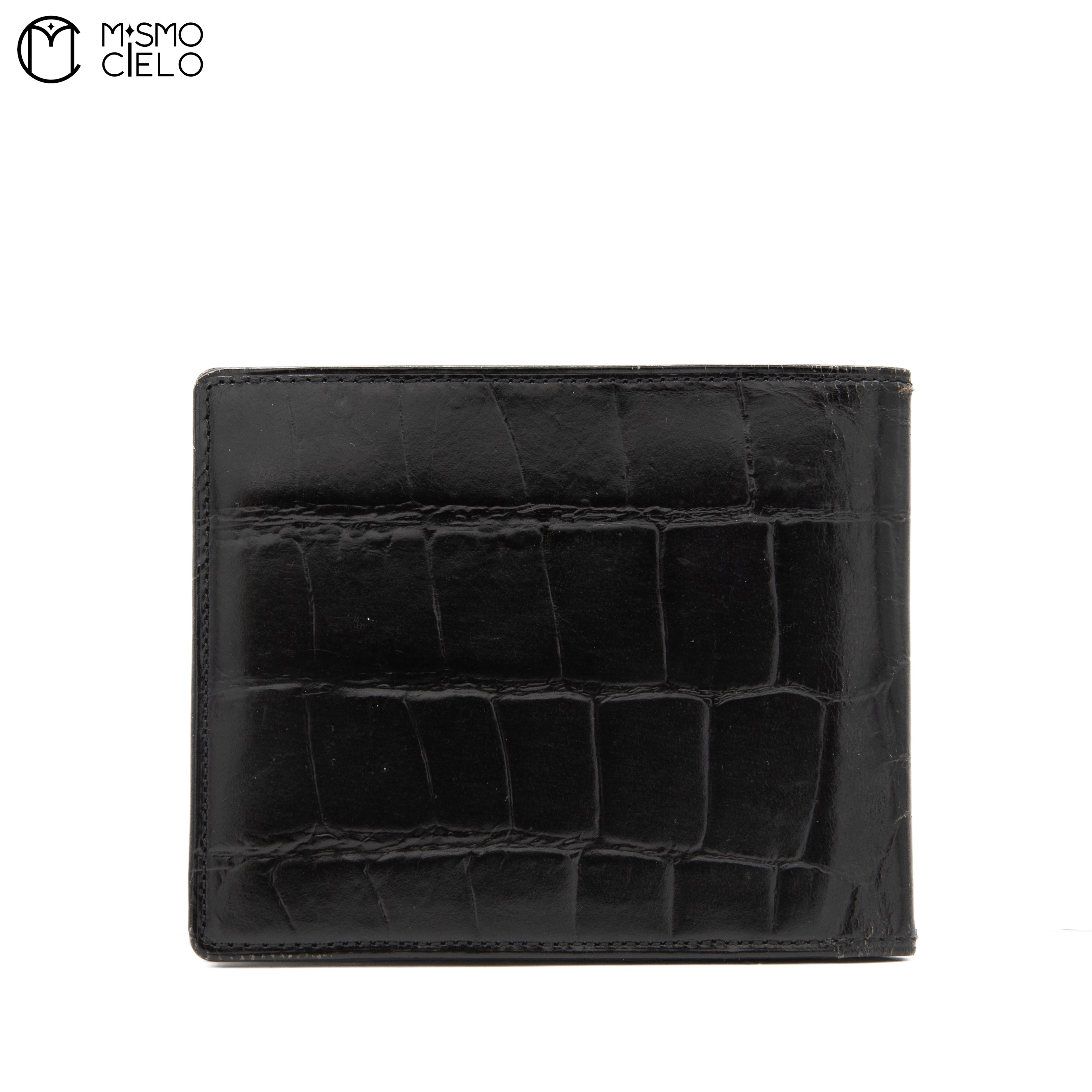 VALENTINO Garavani Crocodile Embossed Wallet