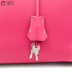 HERMES Authenticated Birkin 35 Epsom Rose Tyrian Handbag