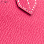 HERMES Authenticated Birkin 35 Epsom Rose Tyrian Handbag