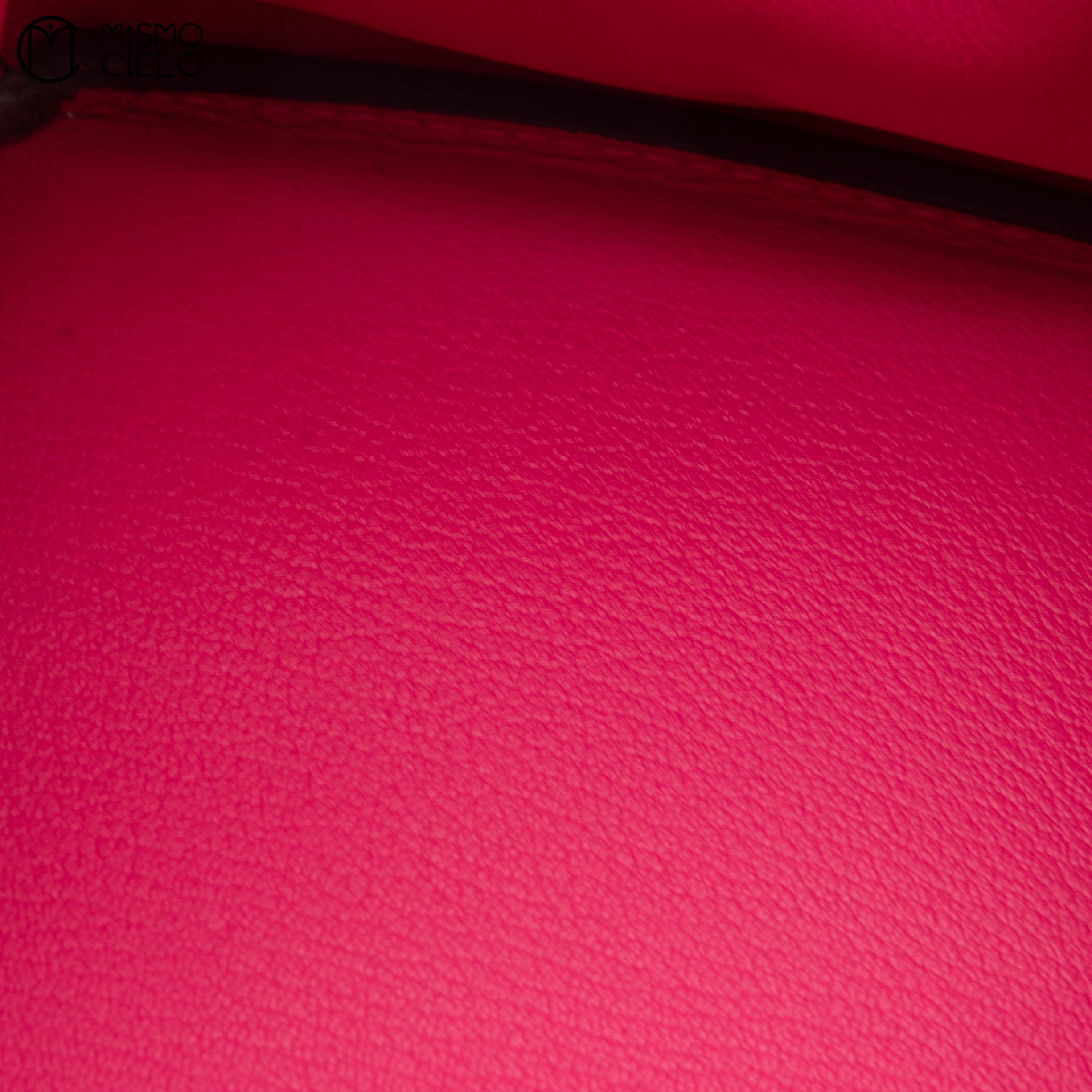 HERMES Authenticated Birkin 35 Epsom Rose Tyrian Handbag