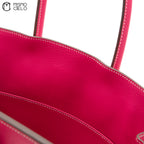 HERMES Authenticated Birkin 35 Epsom Rose Tyrian Handbag