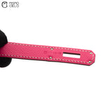 HERMES Authenticated Birkin 35 Epsom Rose Tyrian Handbag