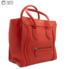 CELINE Coquelicot Mini Luggage Bag