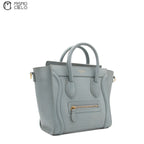 CELINE Sage Grey Nano Luggage Bag ^