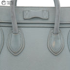 CELINE Sage Grey Nano Luggage Bag ^