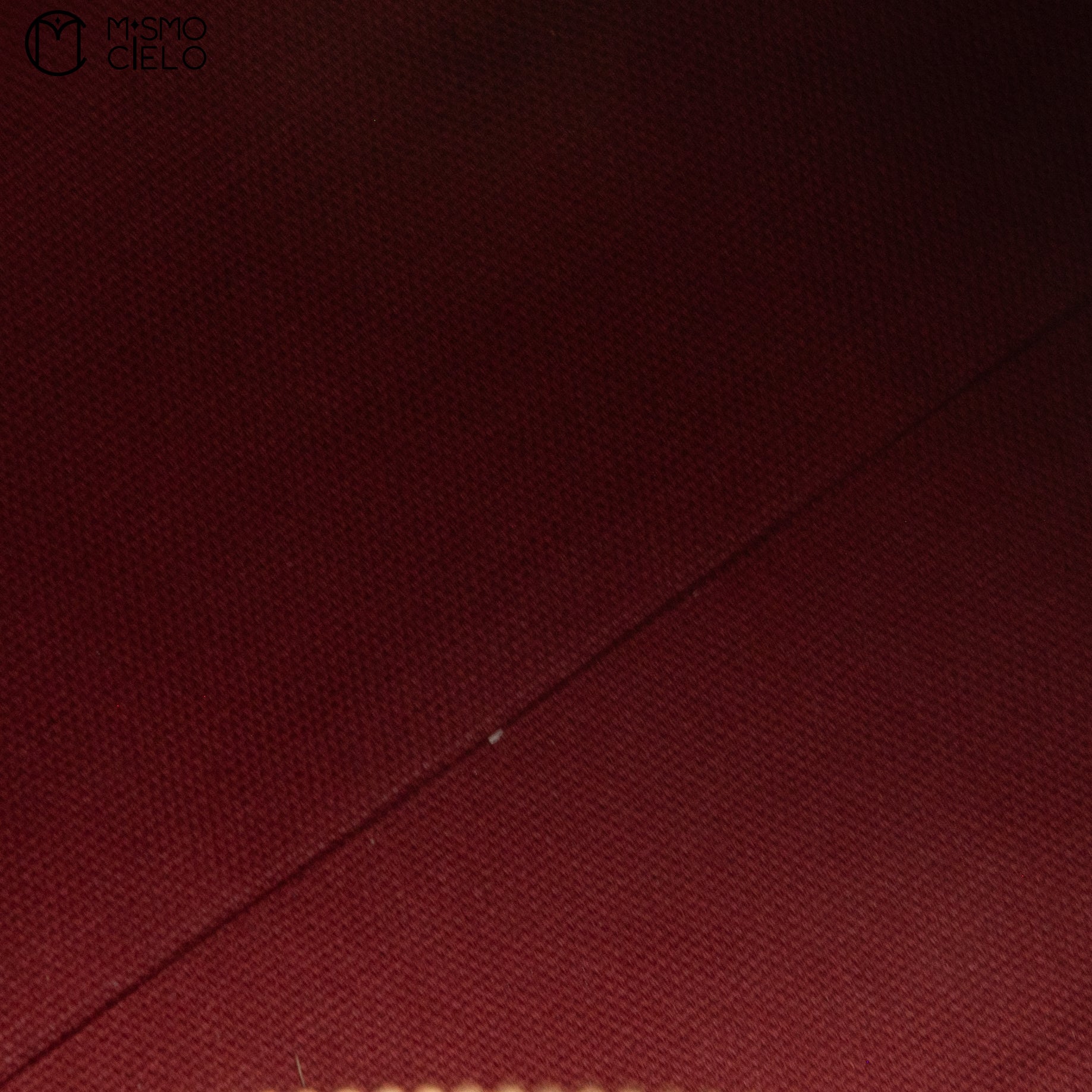 BURBERRY Red and Nova Check Shadow Horse Handbag