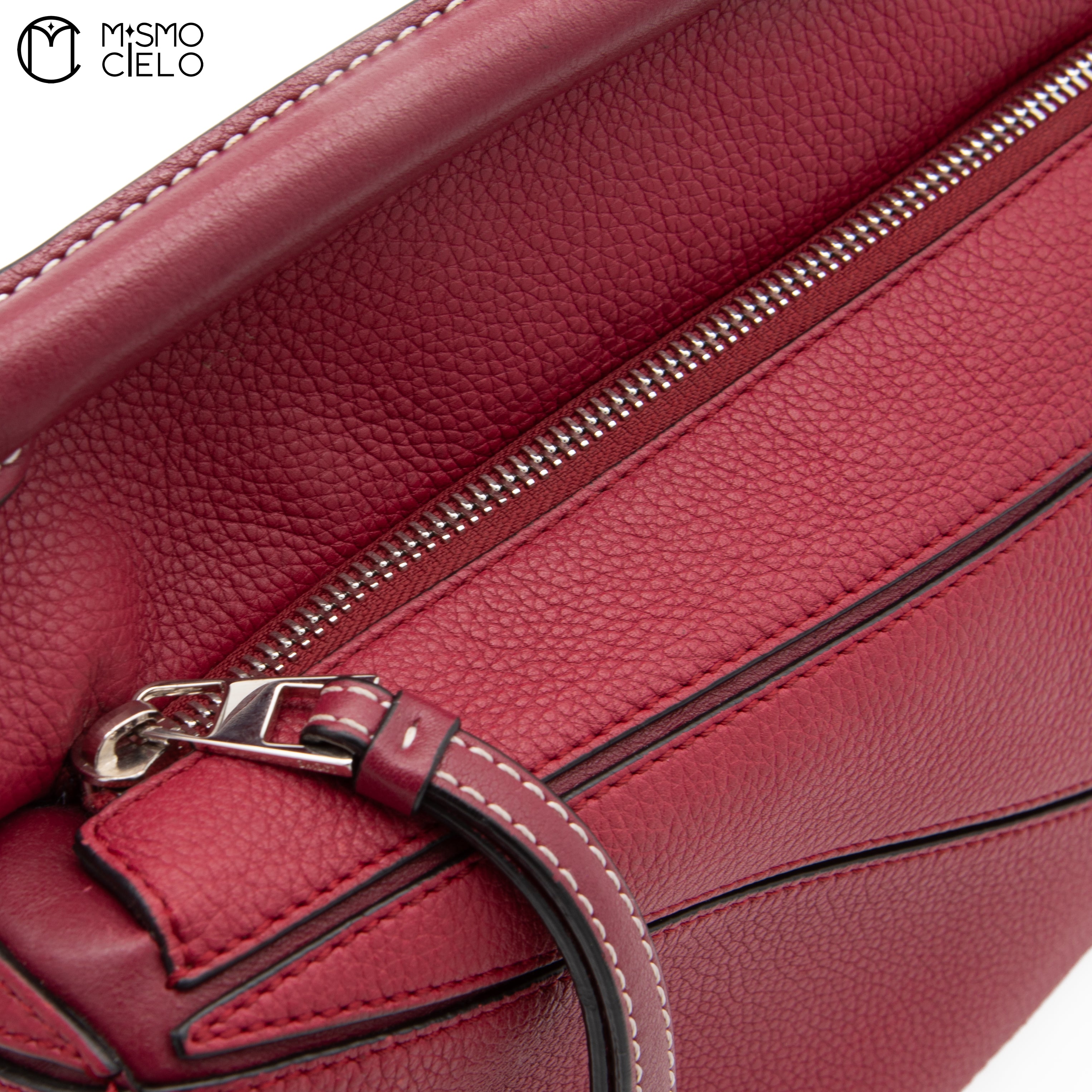 LOEWE Raspberry PM Puzzle Handbag