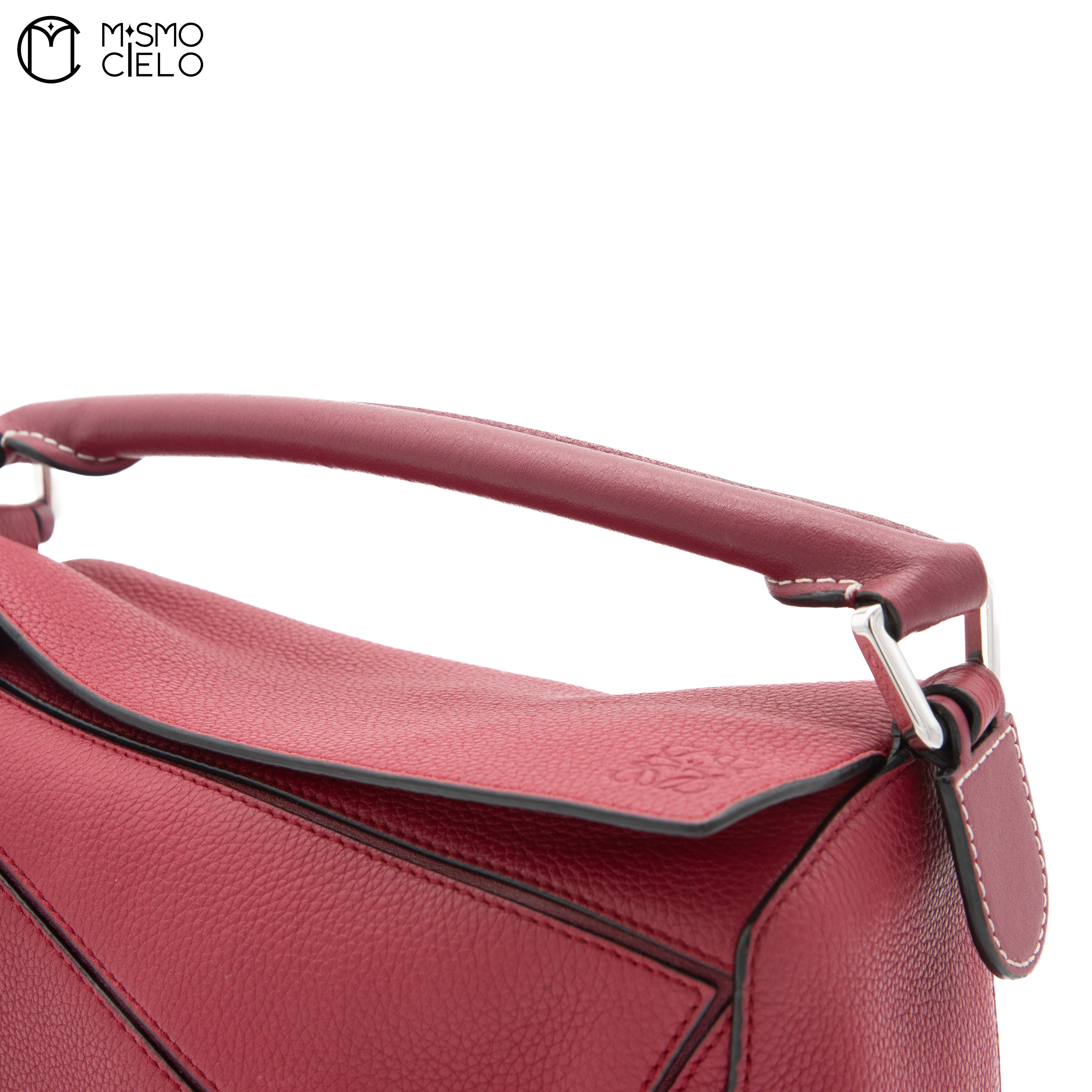LOEWE Raspberry PM Puzzle Handbag