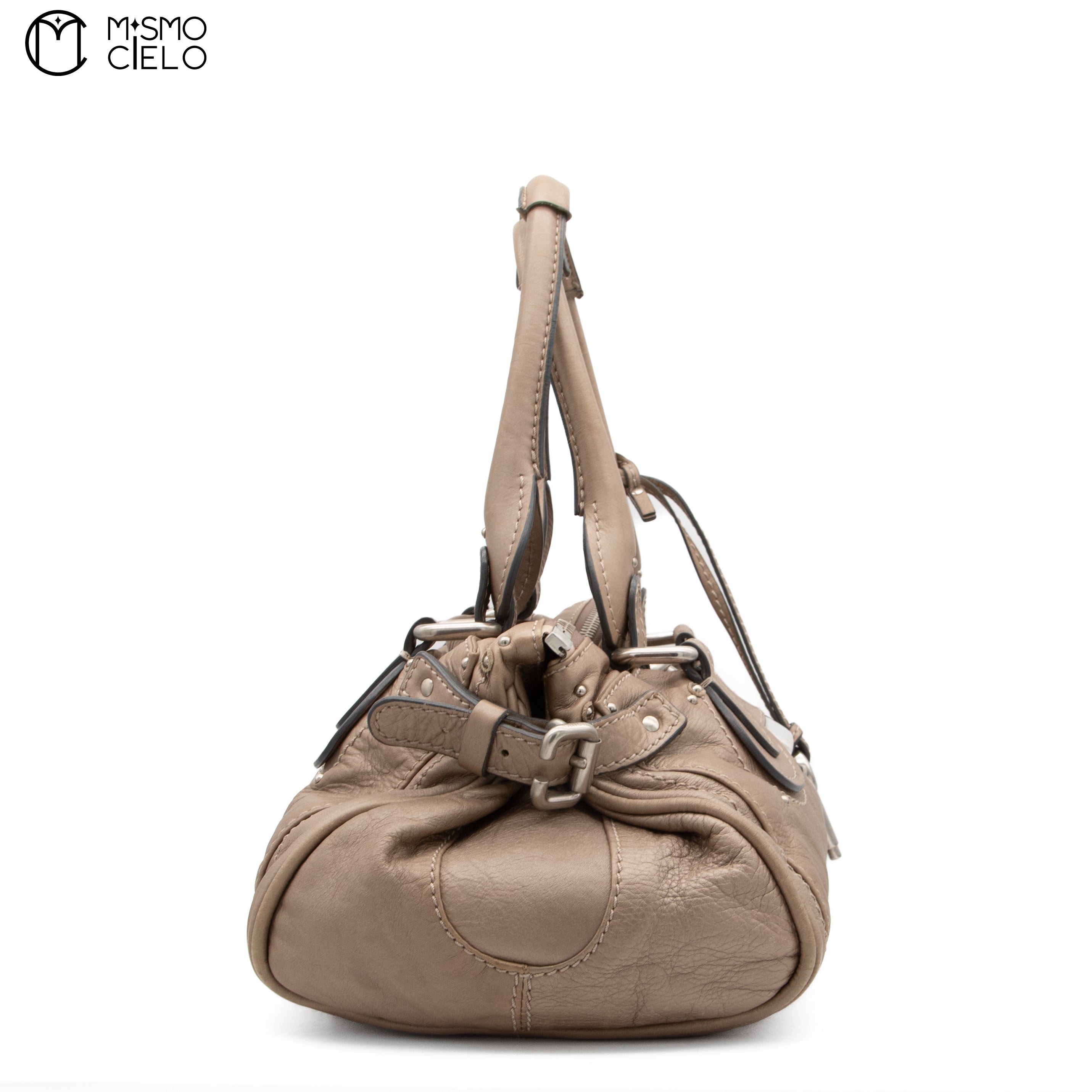 CHLOE Beige Cream Paddington Handbag