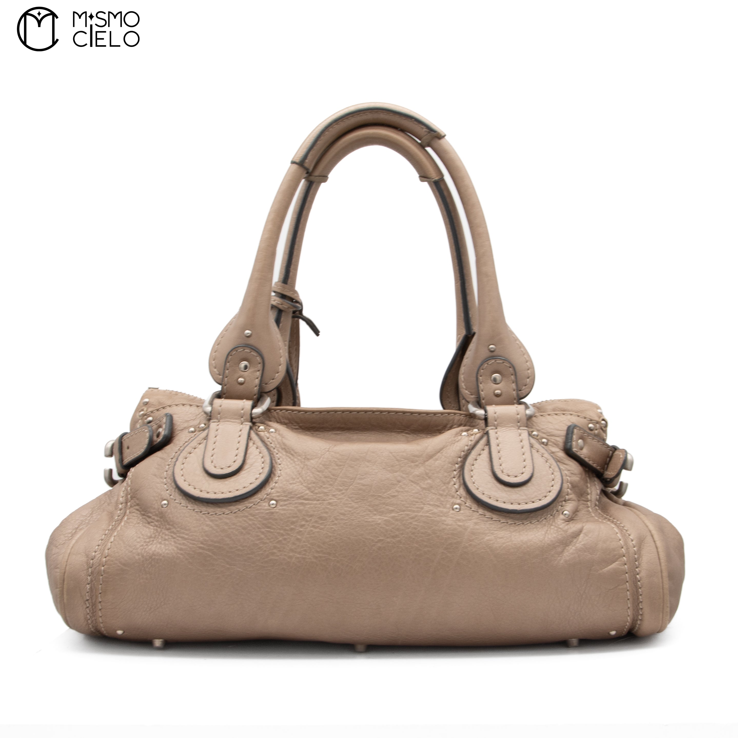 CHLOE Beige Cream Paddington Handbag
