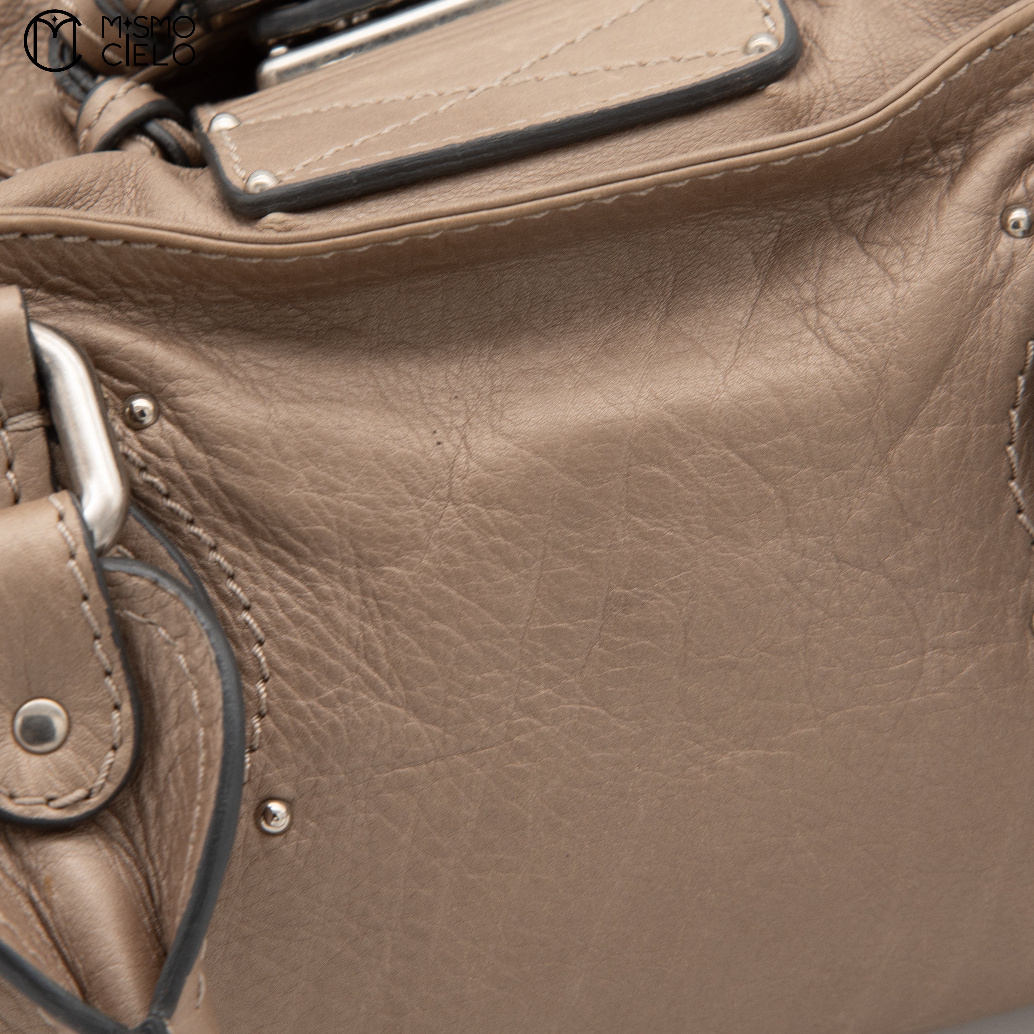 CHLOE Beige Cream Paddington Handbag