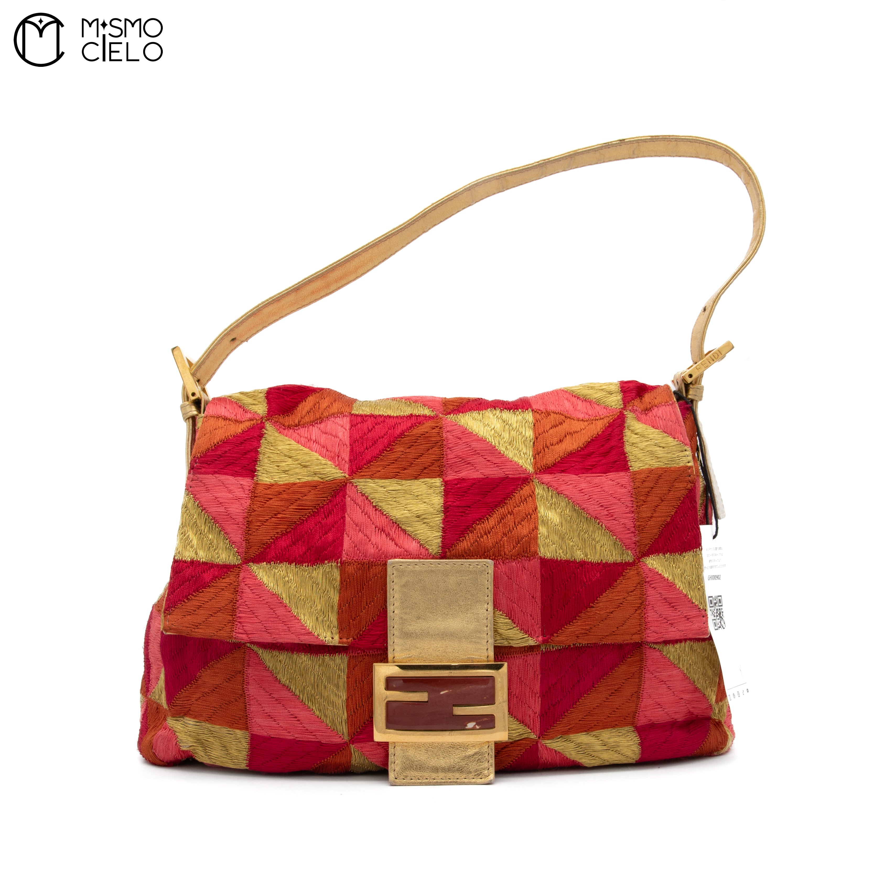 Mamma Bucket Fabric Shoulder Bag