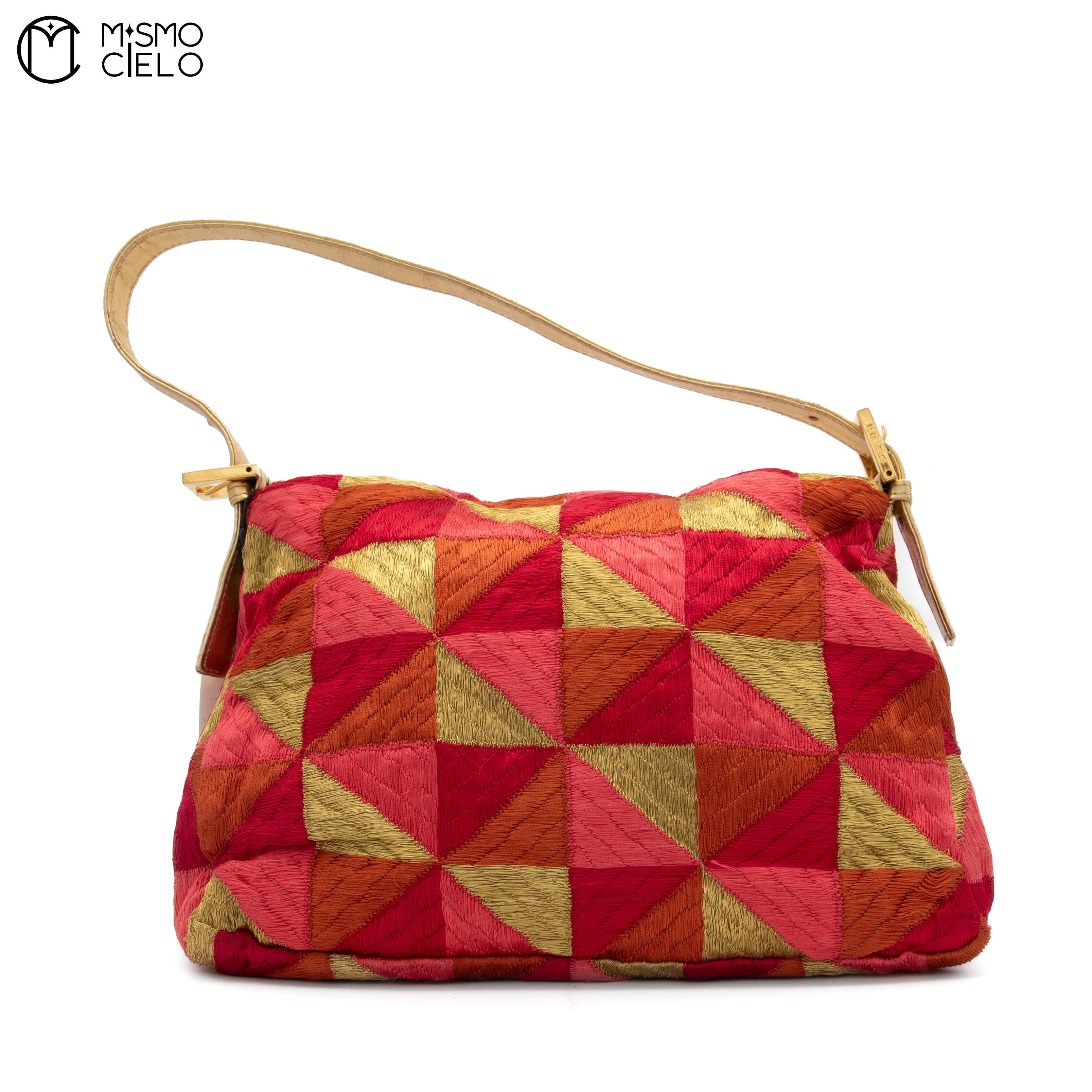 Mamma Bucket Fabric Shoulder Bag