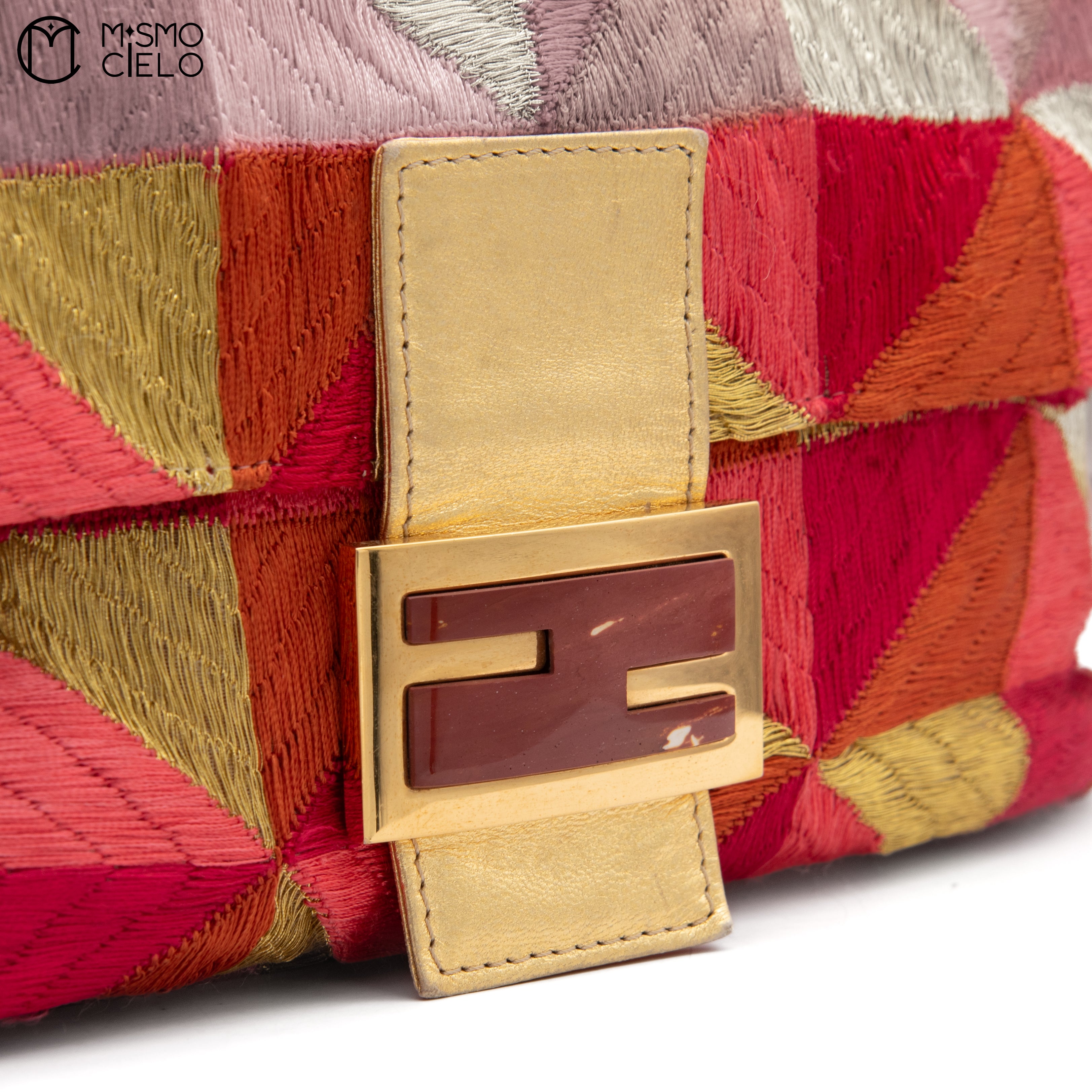 Mamma Bucket Fabric Shoulder Bag