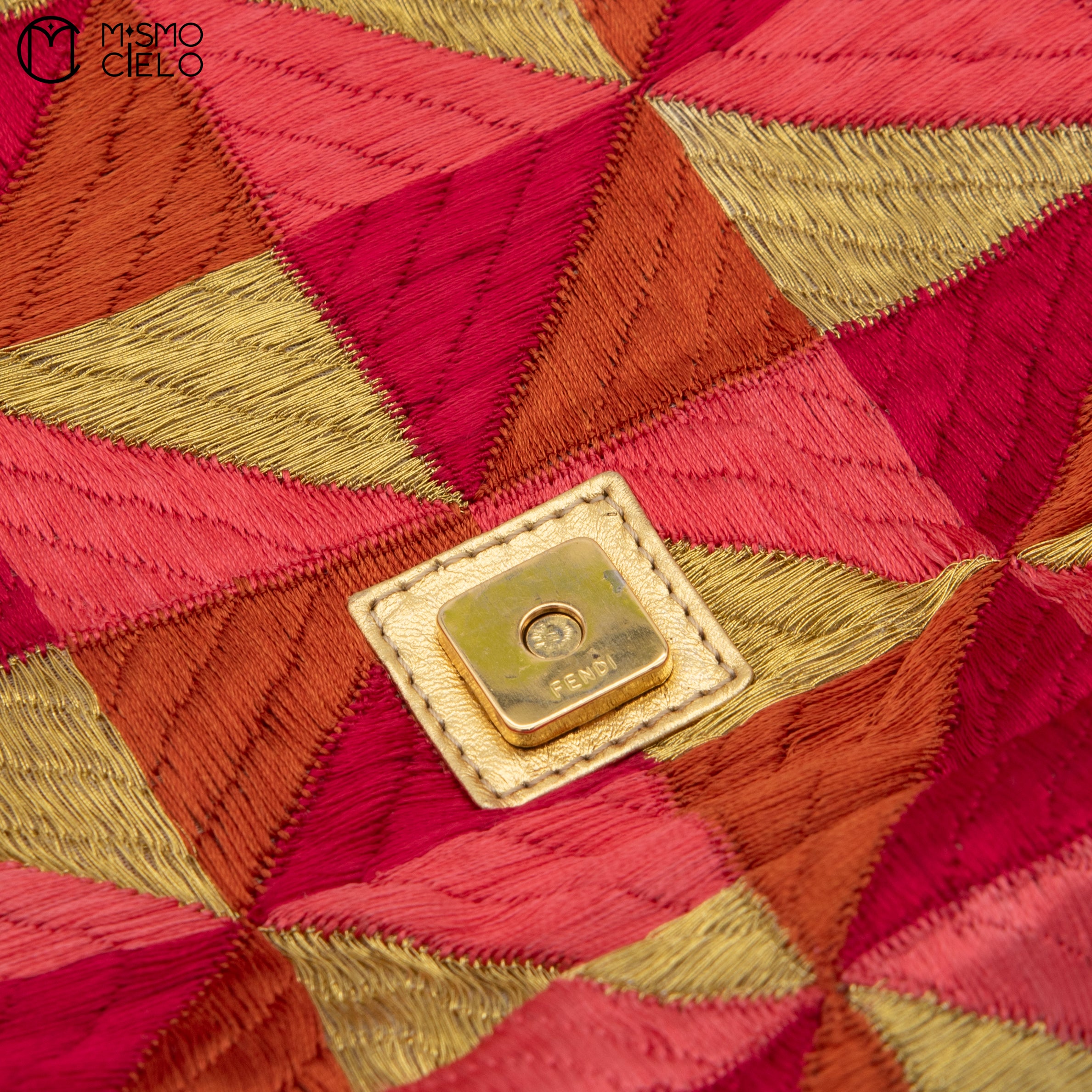 Mamma Bucket Fabric Shoulder Bag