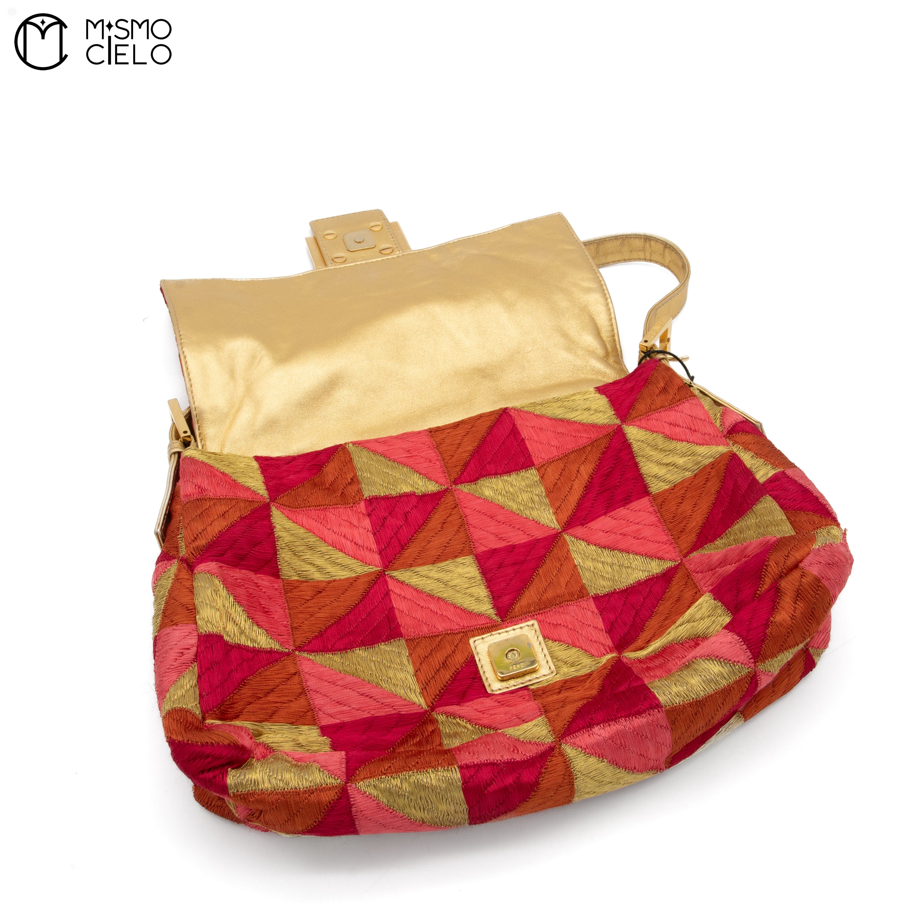 Mamma Bucket Fabric Shoulder Bag