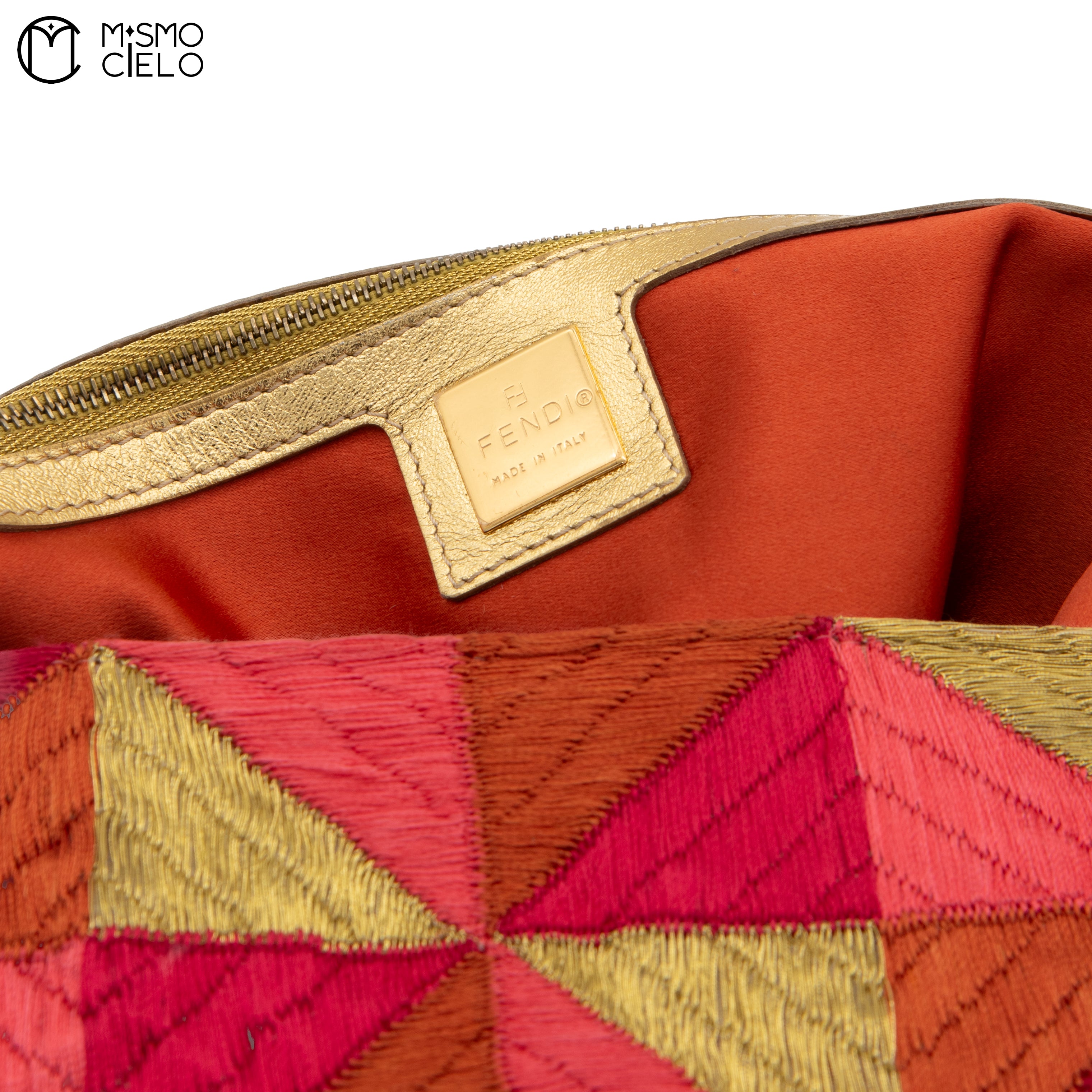 Mamma Bucket Fabric Shoulder Bag