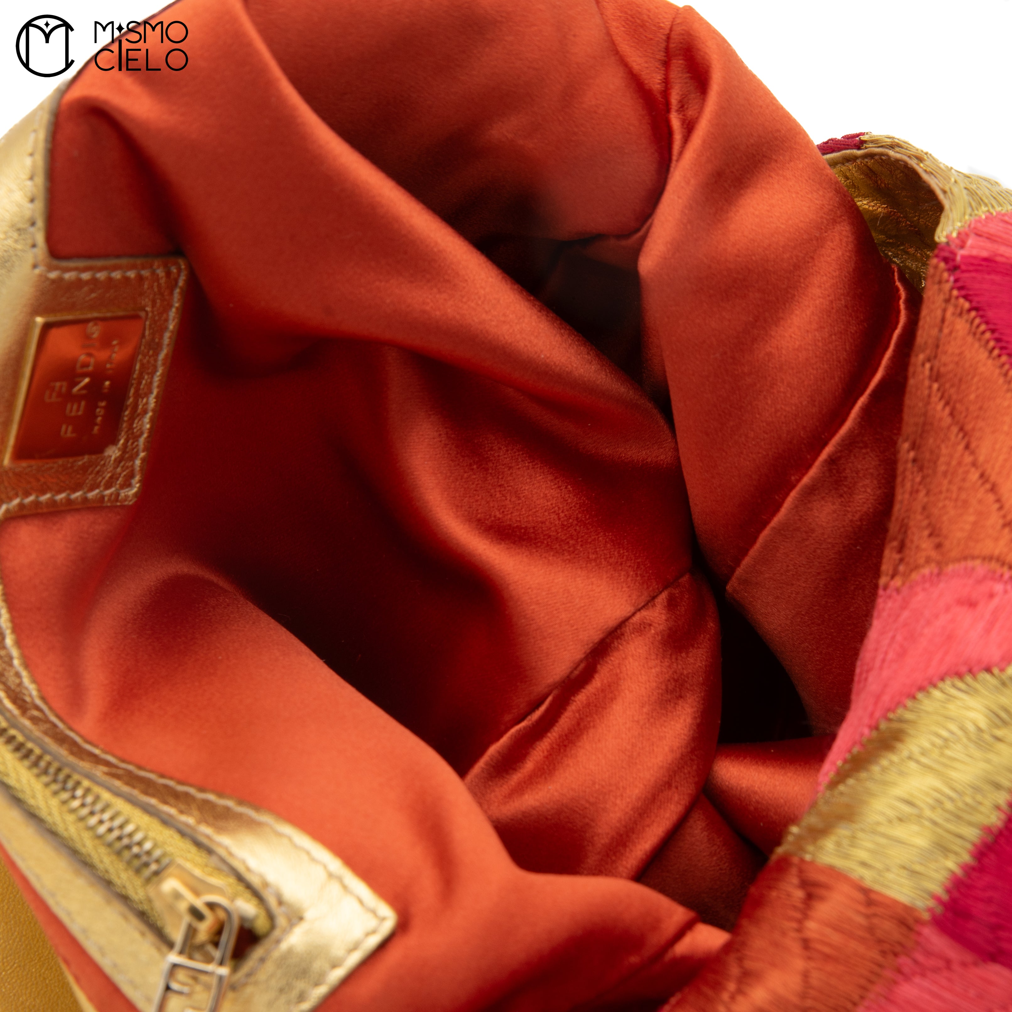 Mamma Bucket Fabric Shoulder Bag