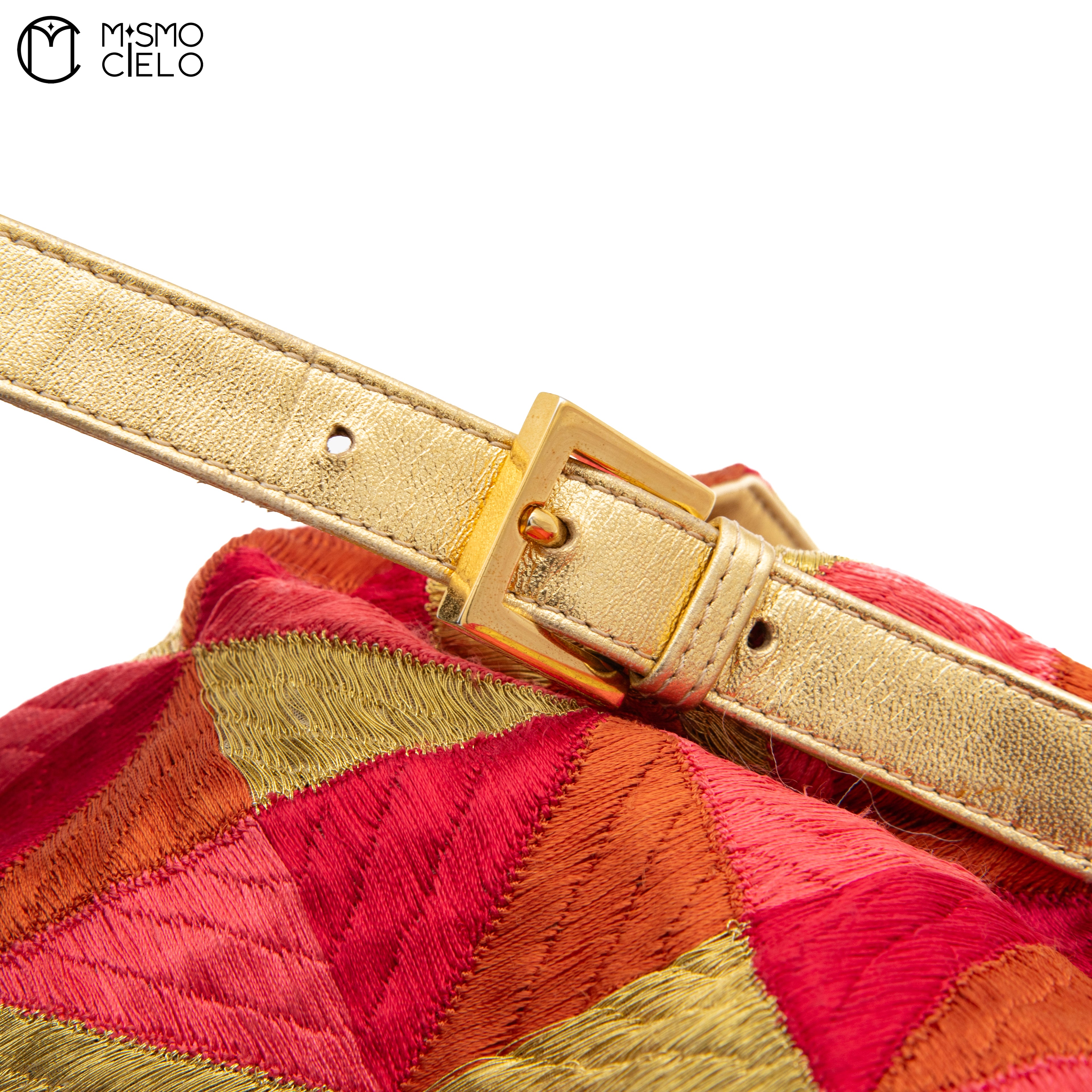 Mamma Bucket Fabric Shoulder Bag