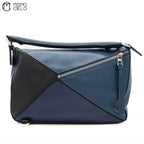 Blue MM Puzzle Handbag