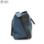 Blue MM Puzzle Handbag