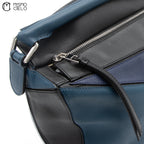 Blue MM Puzzle Handbag