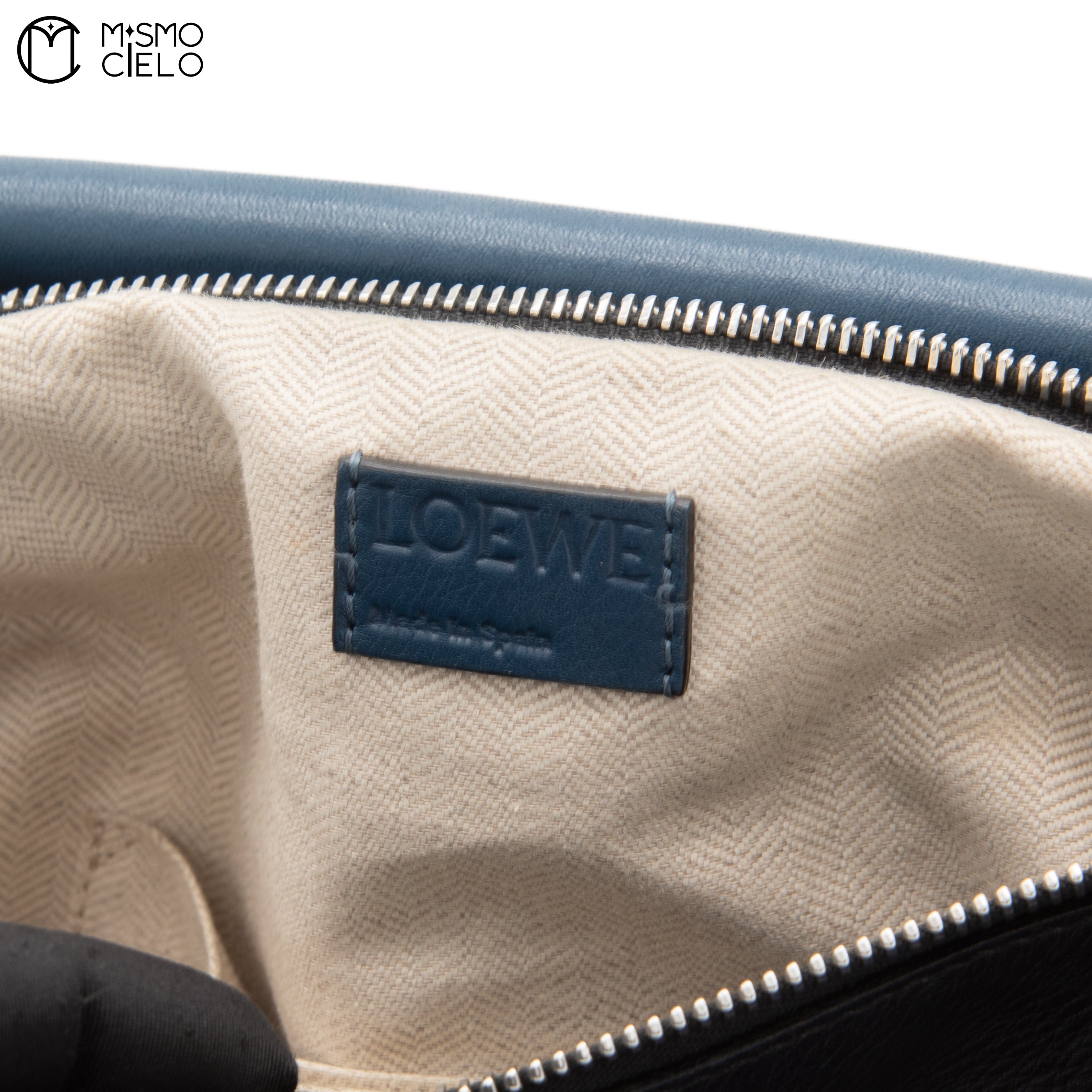 Blue MM Puzzle Handbag