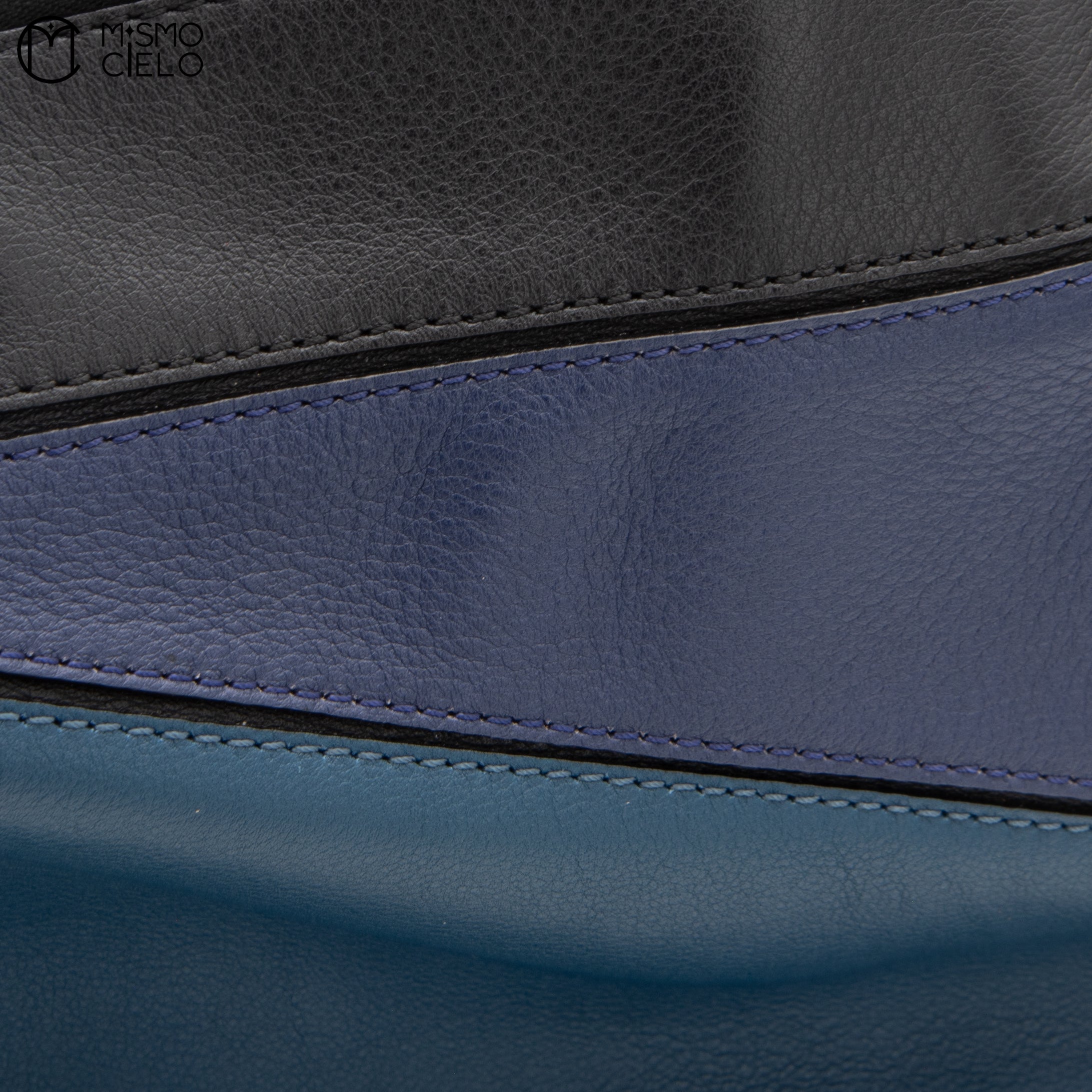 Blue MM Puzzle Handbag