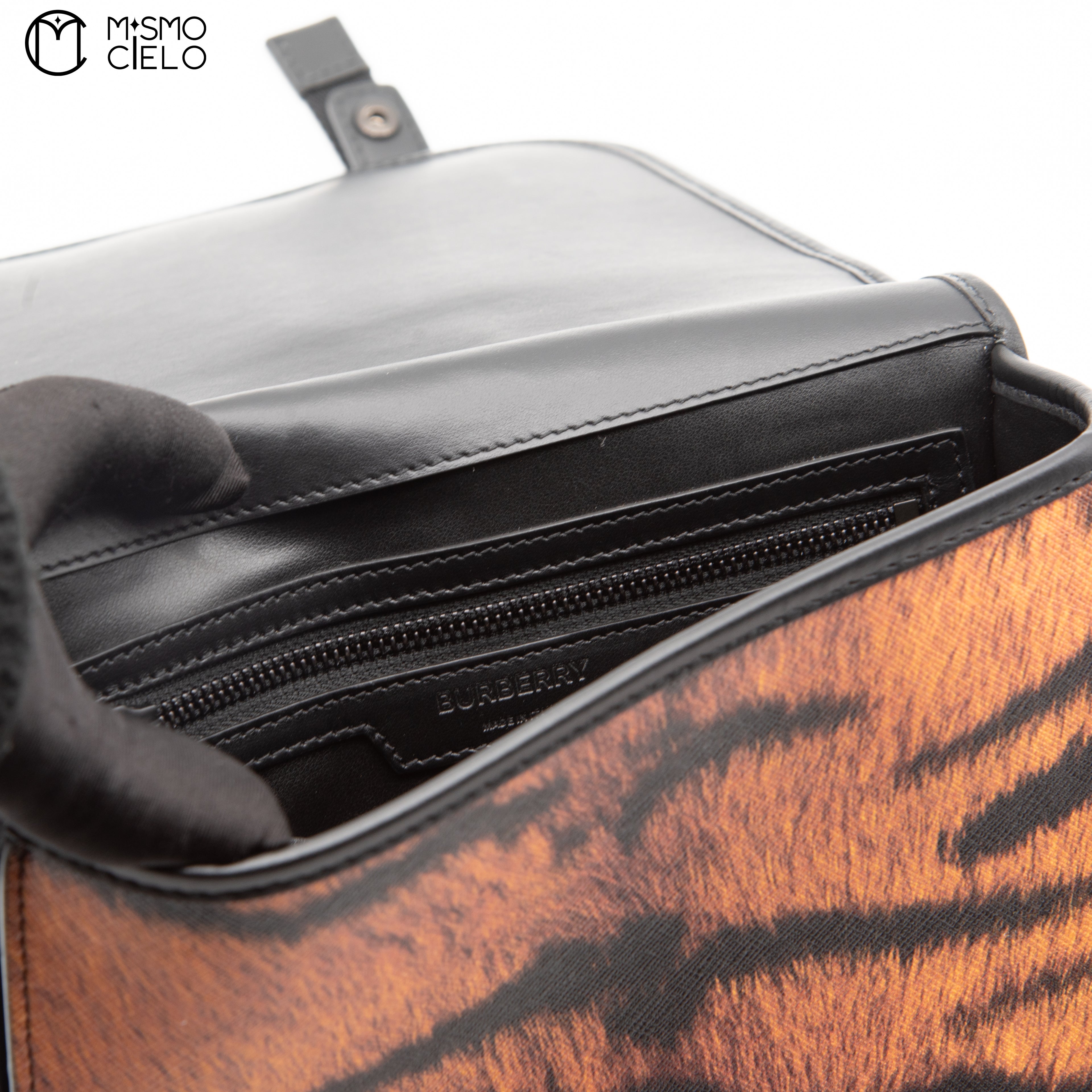 Tiger Print Shoulder Bag