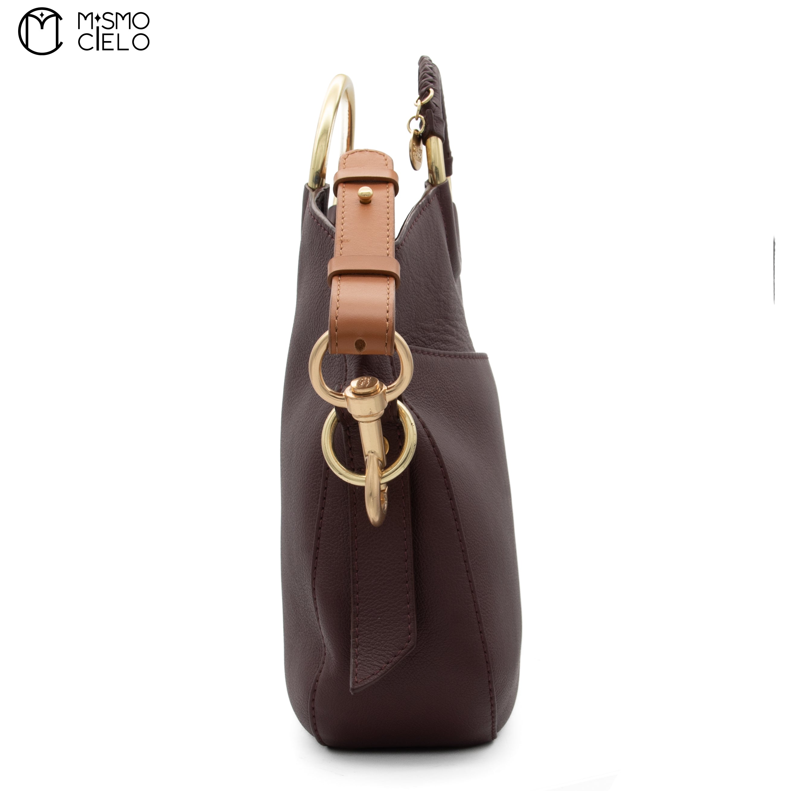 Burgundy See by Chloe Handbag