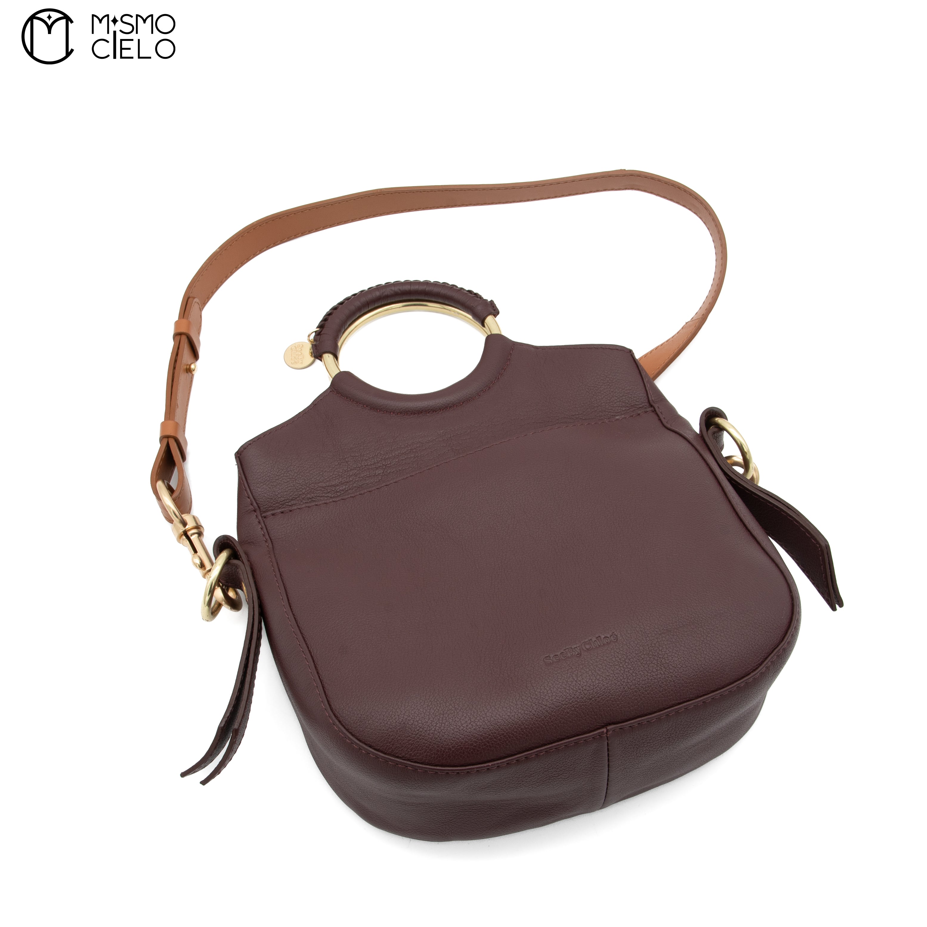 Burgundy See by Chloe Handbag
