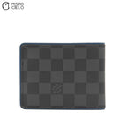 Blue and Black Portefeuille Check