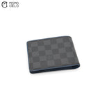 Blue and Black Portefeuille Check