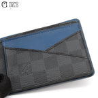 Blue and Black Portefeuille Check