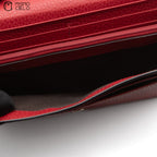 Soho Continental Wallet Red with Gold Toned GG