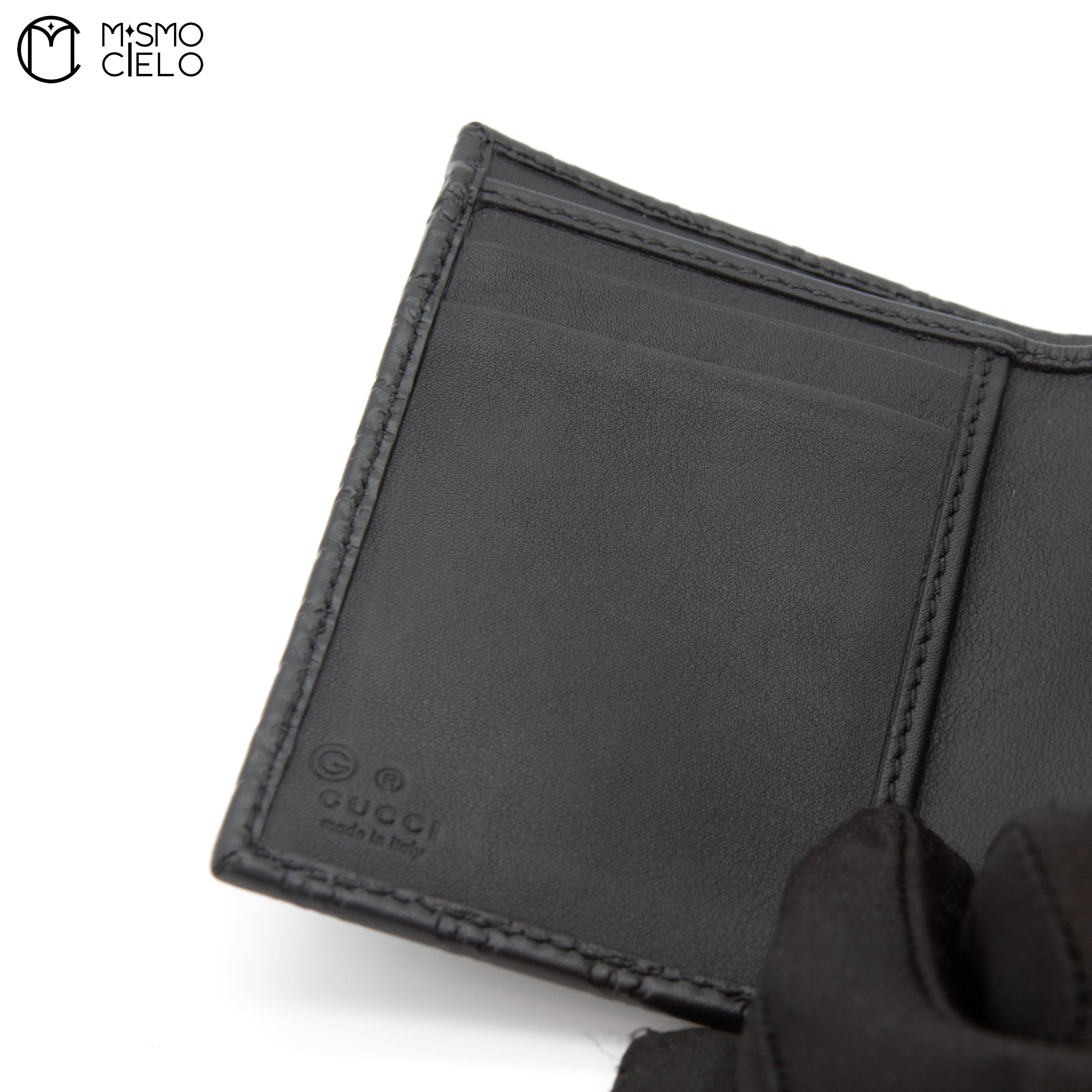 Guccissima Micro GG Tri-fold Wallet