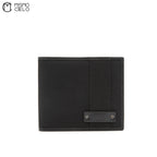 Black Bi-fold Canvas Wallet