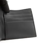 Black Bi-fold Canvas Wallet