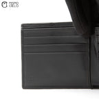 Black Bi-fold Canvas Wallet