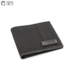 Black Bi-fold Canvas Wallet