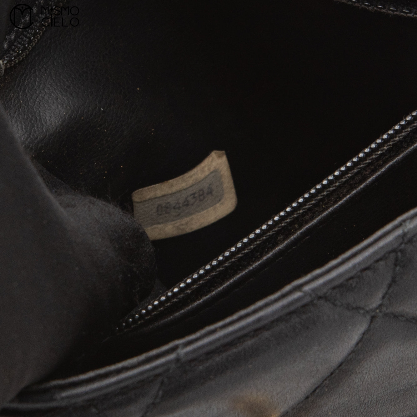 CHANEL Black Turn lock Mini Chain Shoulder Bag #