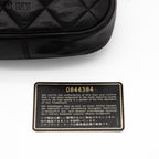 CHANEL Black Turn lock Mini Chain Shoulder Bag #