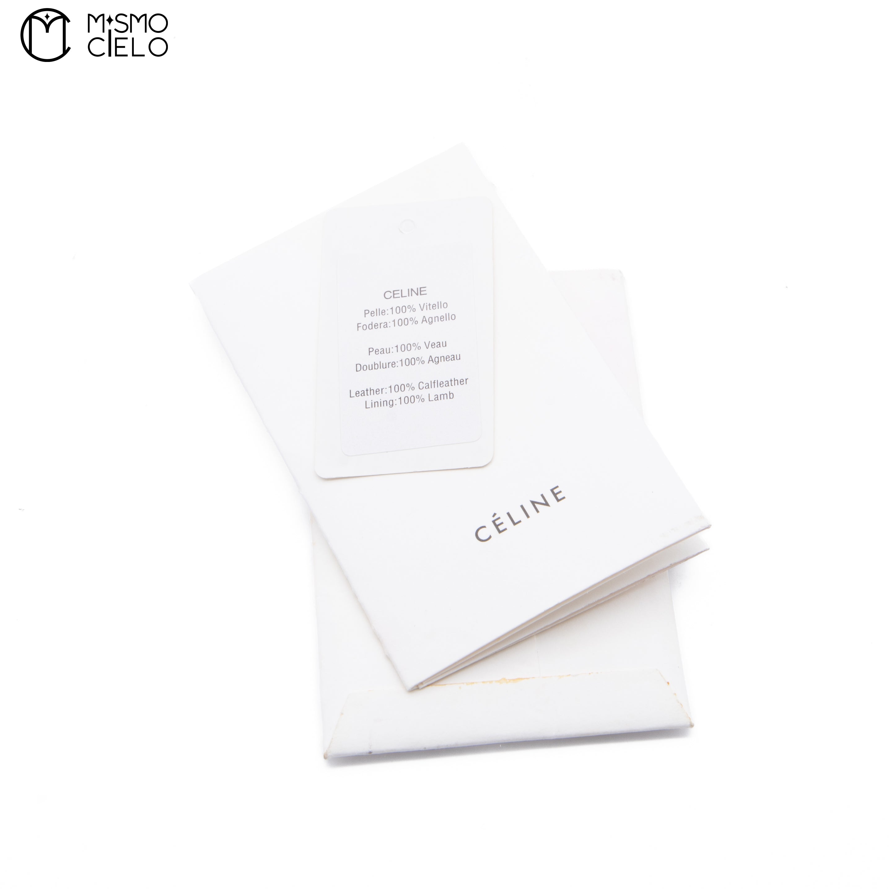 CELINE Yellow Mini Luggage Handbags