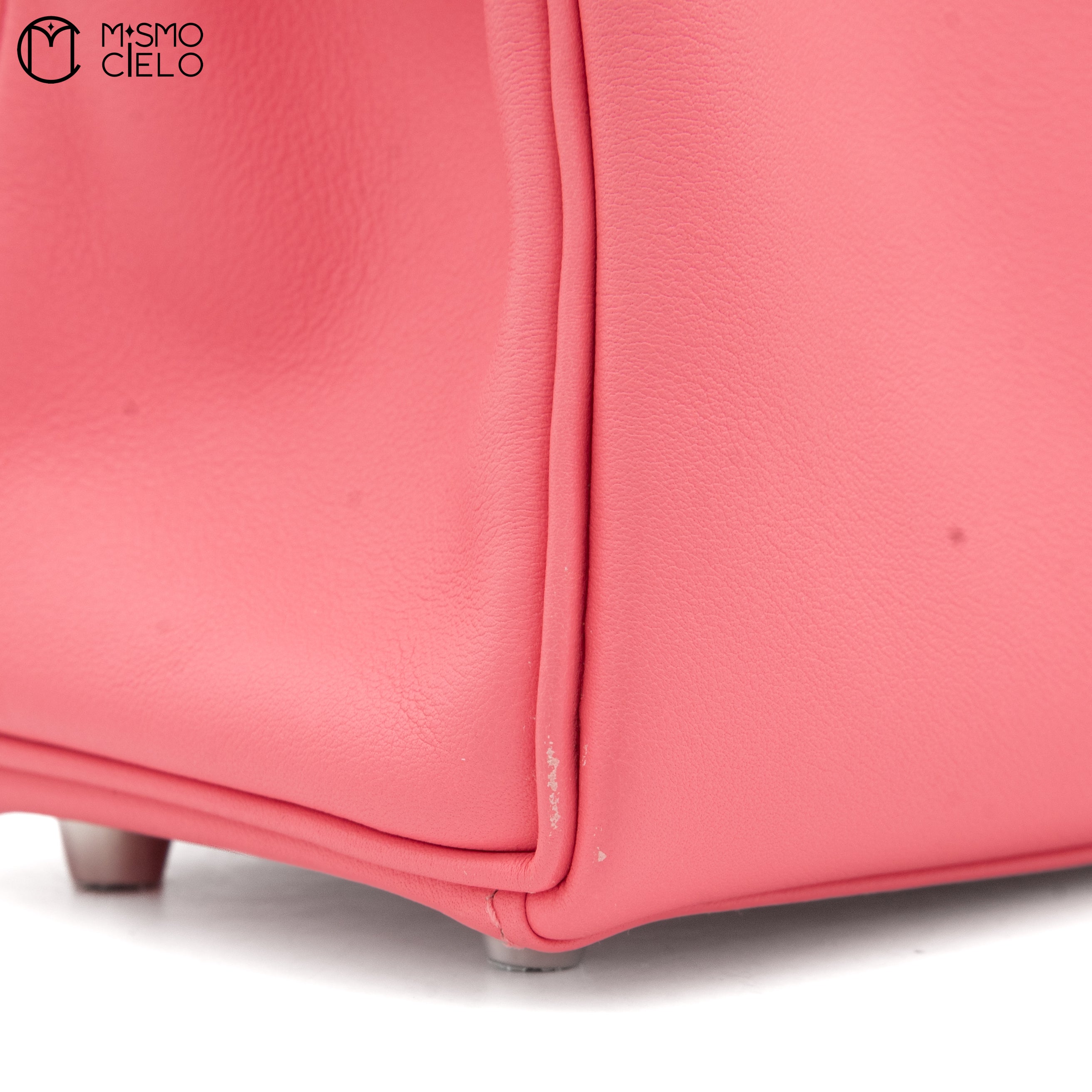 Authenticated Rose Azalee Swift Kelly Retourne 25 Shoulder Bag